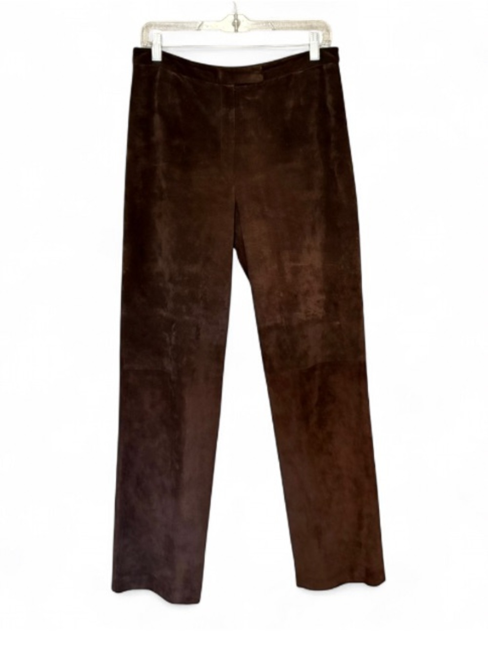 Vintage Valerie Stevens Brown Suede Straight Leg Pants